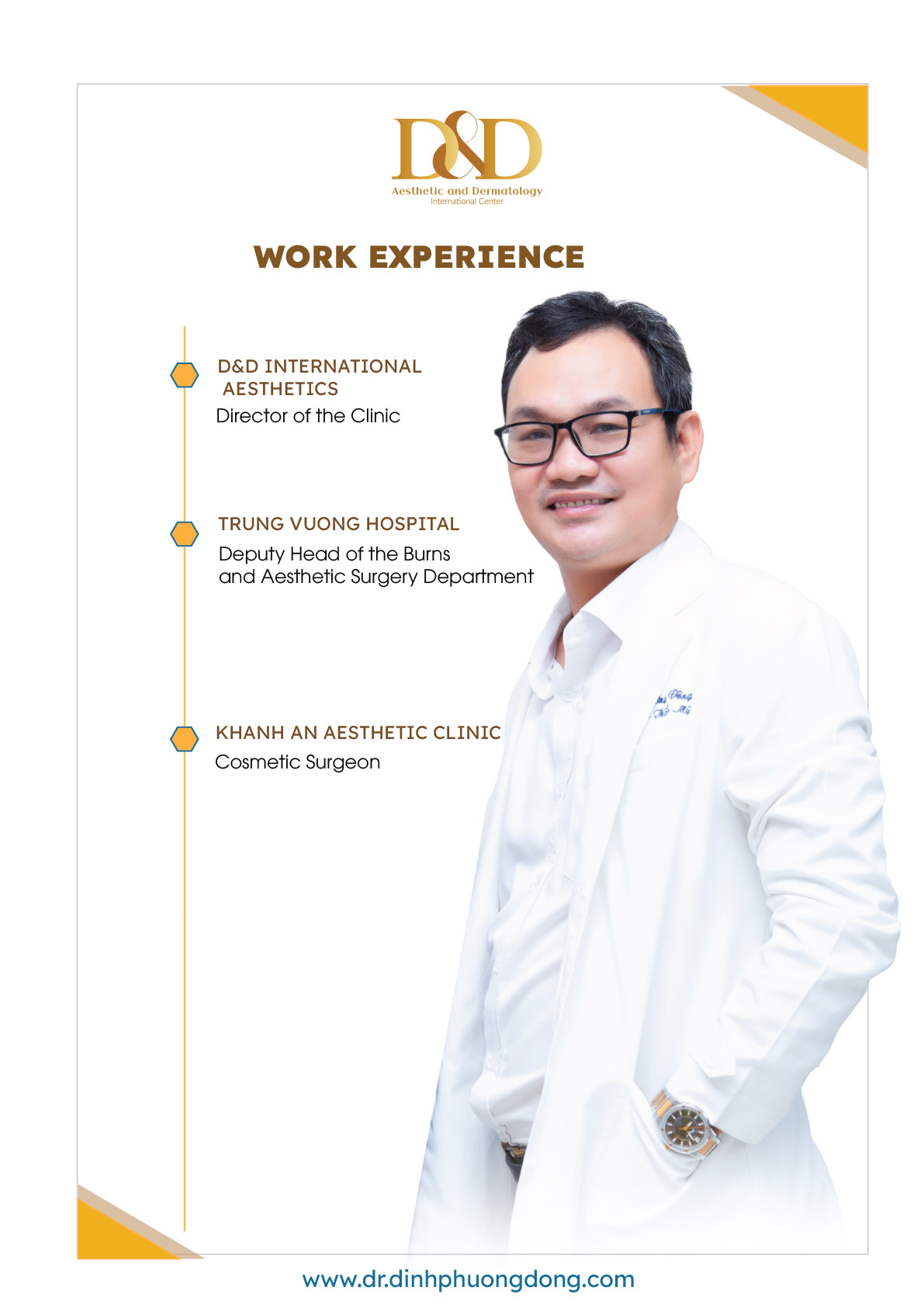 Profile Master Doctor DINH PHUONG DONG